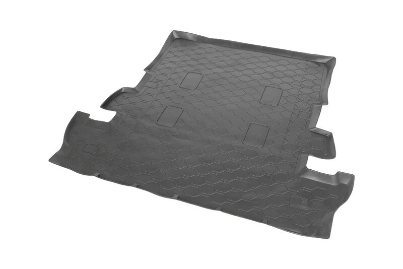 Коврик в багажник полиэтилен Toyota Land Cruiser VII J200 2007- 7-ми местный, Lexus LX III URJ 2007- 7-ми местный